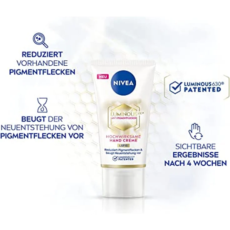 NIVEA Cellular Luminous630 Anti-Pigmentflecken Handcreme 50 ml – Bild 2