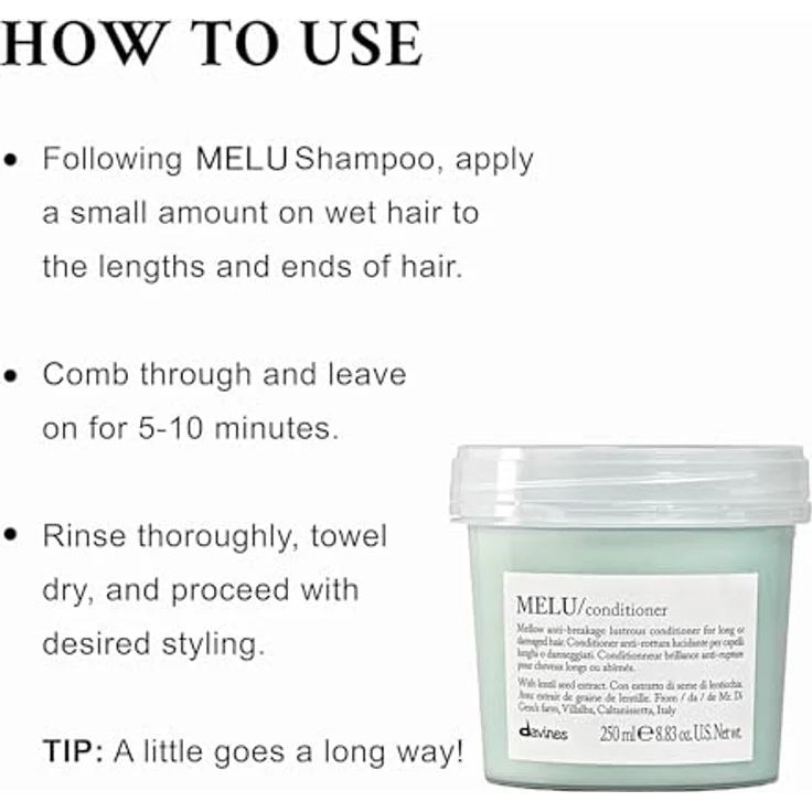 Davines Essential Haircare MELU Conditioner 250 ml – Bild 4