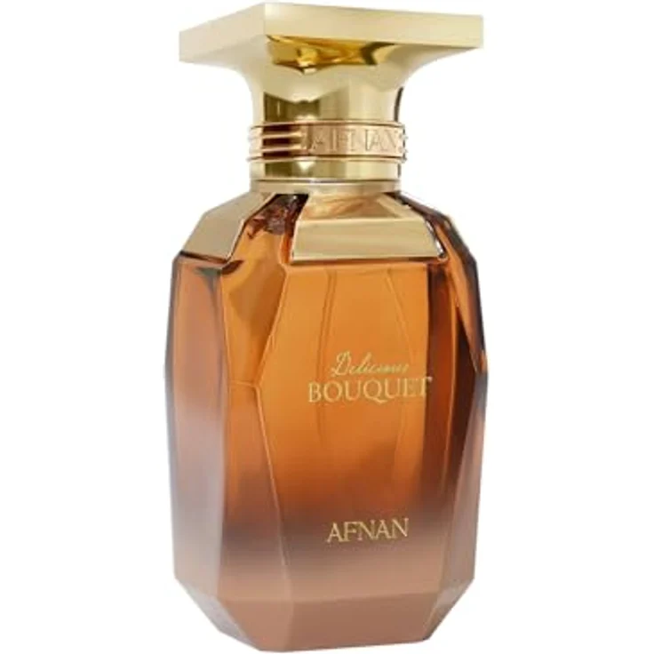 Afnan Delicious Bouquet Eau de Parfum für Damen, 70 ml, luxuriöser Gourmand-Duft mit Karamell, Vanille und Blumen – Bild 2