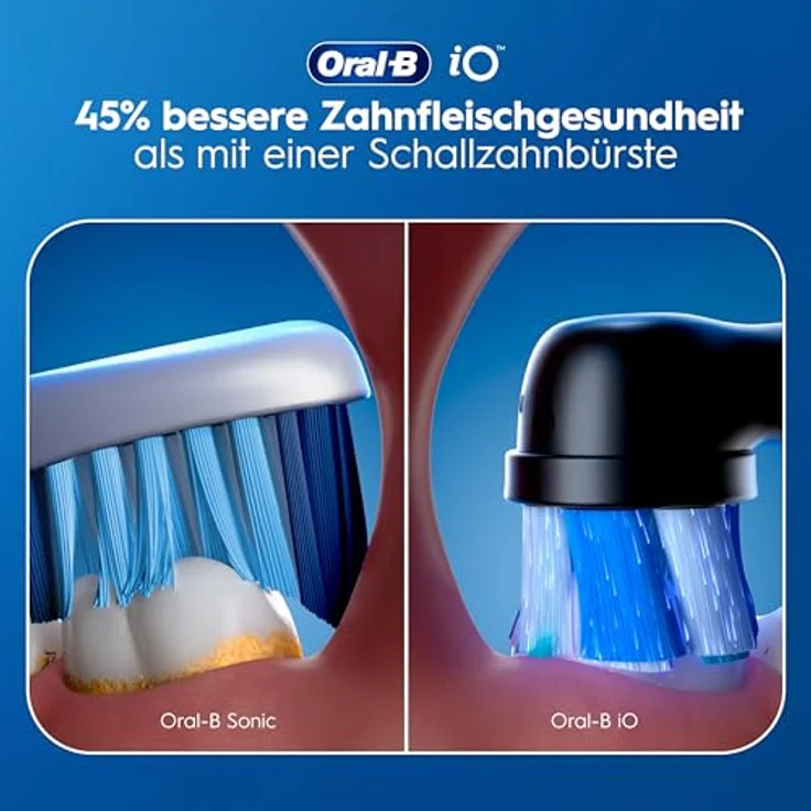 Braun Oral-B iO Series 3 Plus Edition, Elektrische Zahnbürste mit 3 Aufsteckbürsten, 3 Putzmodi, Schwarz – Bild 10