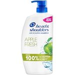 Head & Shoulders Apple Fresh Anti-Schuppen-Shampoo 800ml, bis zu 100% Schuppenschutz, klinisch getestet, für jeden Haartyp