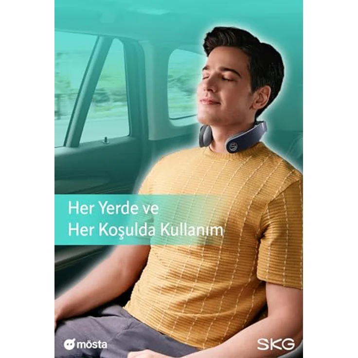 SKG G7 Pro Fold TENS-EMS Intelligentes Nackenmassagegerät mit Infrarot-Wärmetherapie, Mobile APP und Triple Massage-Technologie – Bild 3