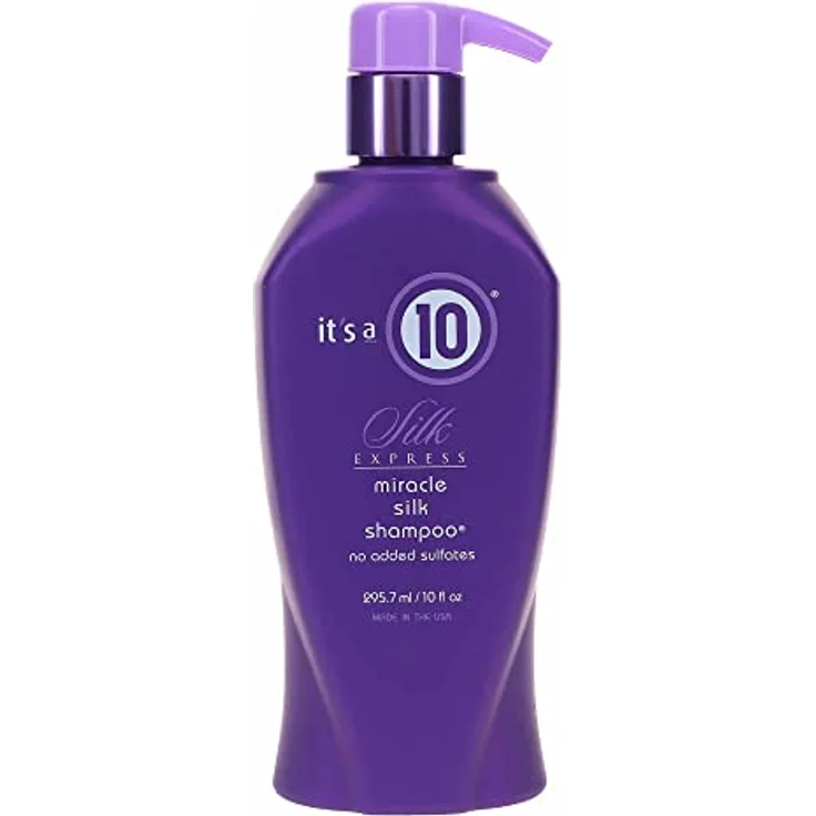 It's A 10 Miracle Silk Shampoo, 295.7ml, nährendes, seidig-glattes Shampoo mit Seidenproteinen – Bild 1