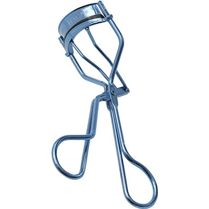 TWEEZERMAN Wimpernzange Classic Augen Curler aus Edelstahl, Bell Bottom Blue – Bild 1