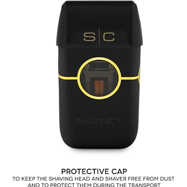 Stylecraft Instinct Metal Shaver Black, Doppelfolienrasierer mit Vektor-Motor und ultraschneller Rasiergeschwindigkeit – Bild 8