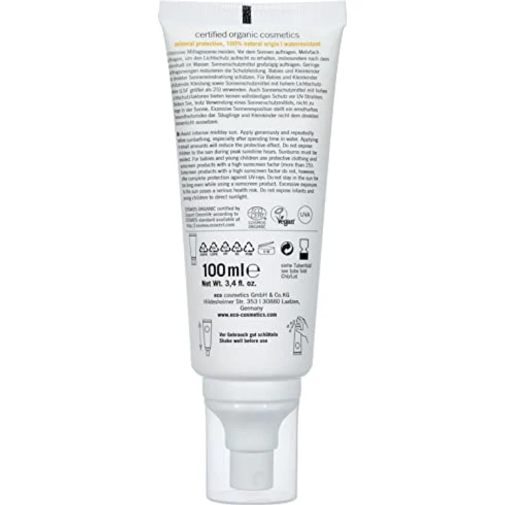 Eco Kids Sonnenspray, Sonnenfluid LSF50+ 100 ml – Bild 4