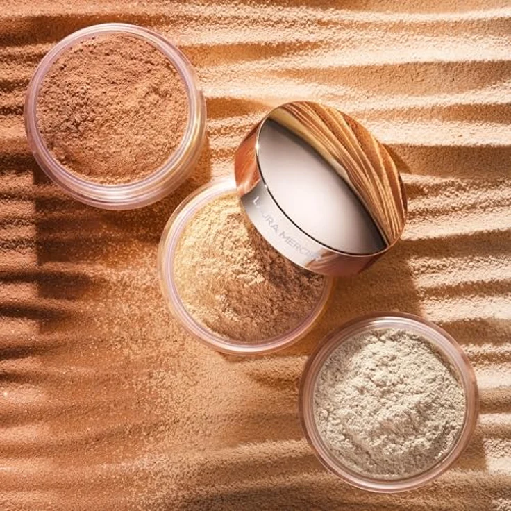 Laura Mercier Translucent Loose Setting Powder, 29 g, mit feinem Puff, 12 Stunden Halt, limitierte Edition – Bild 4