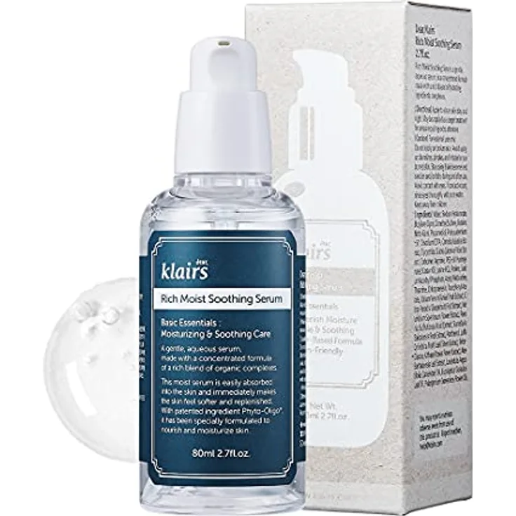 Dear Klairs Rich Moist Soothing Serum, 80 ml