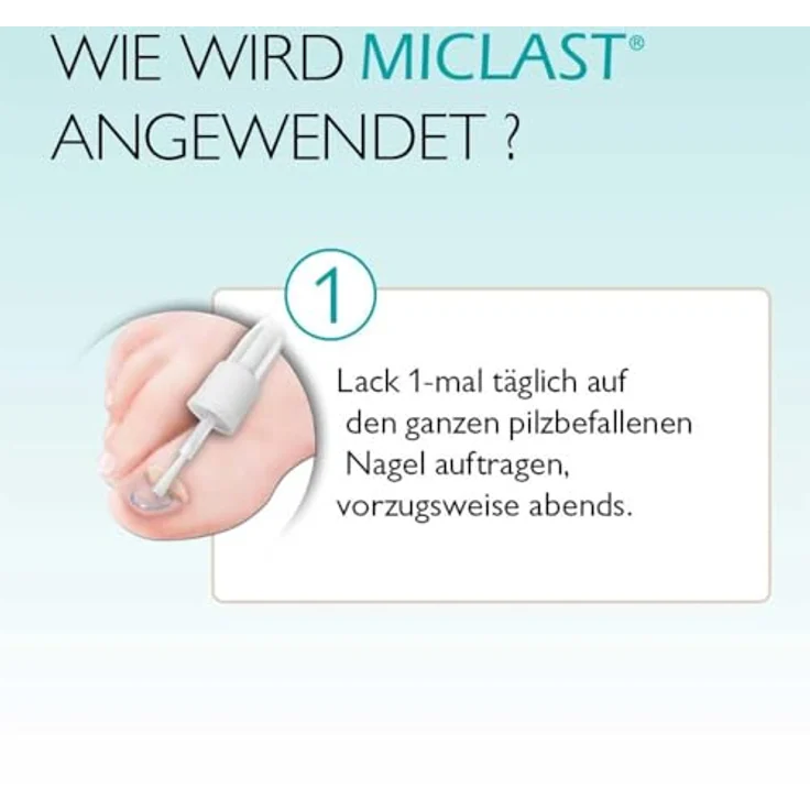 MICLAST 80 mg/g wirkstoffhaltiger Nagellack 3 ml – Bild 4