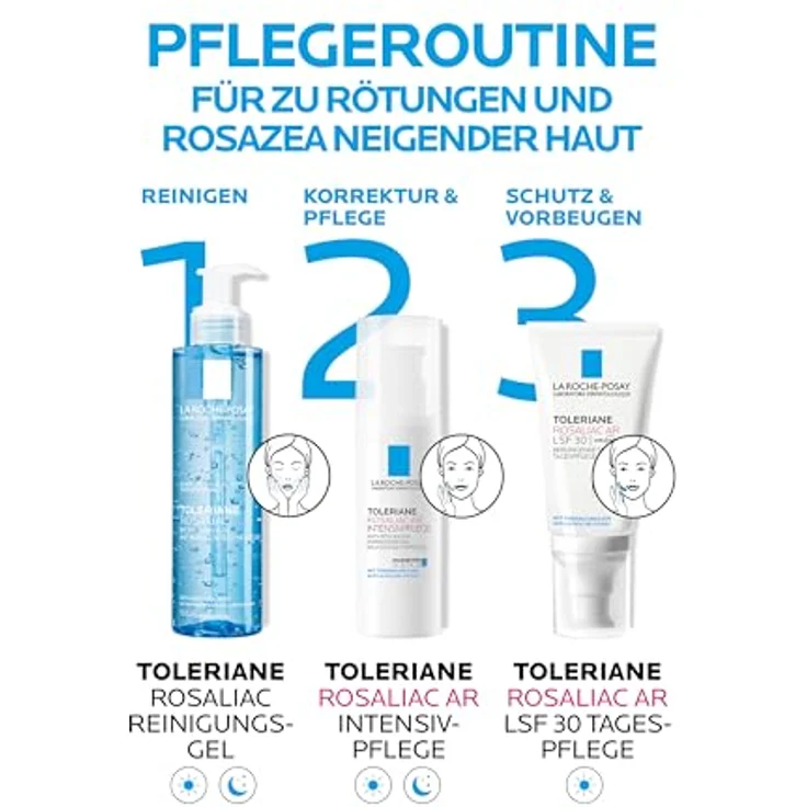 La Roche-Posay Gel Rosaliac Gelee Micellaire Demaquillante 195 ml, für Damen und Herren empfohlen – Bild 5