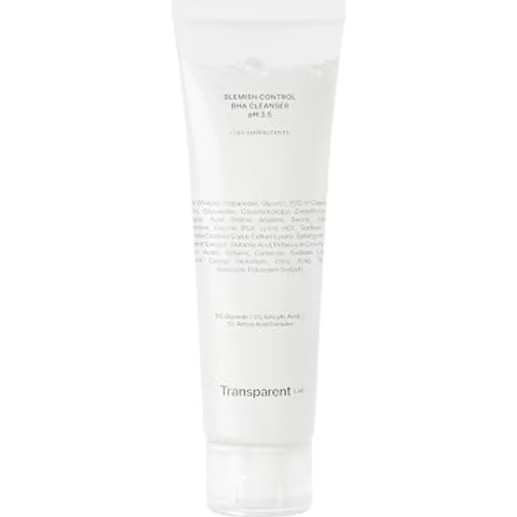 Transparent Lab Blemish Control BHA Cleanser, klärendes Waschgel für fettige und zu Akne neigende Haut, pH 3,5, 150 ml