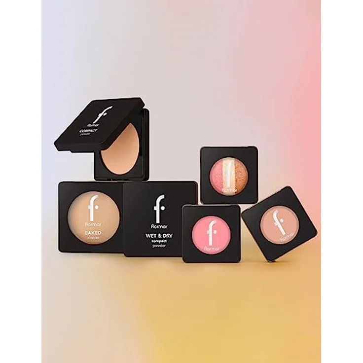 flormar Compact Powder Kompaktpuder, Matt-Effekt Farbton 092 Medium Soft Peach, 11 g – Bild 6
