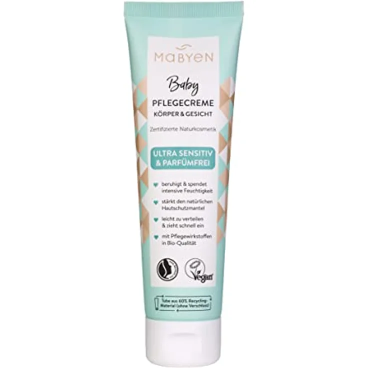MABYEN Baby Care Pflegecreme Babykörpercreme 100 ml