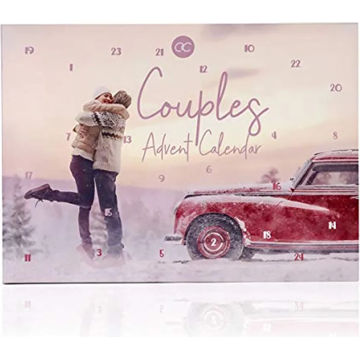 Accentra Beauty Adventskalender Couples mit Körperpflege-Produkten für Ihn und Sie für Alle Hauttypen geeignet