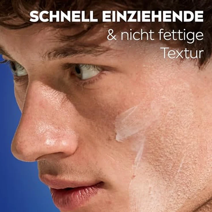 NIVEA MEN Hydrocare Moisturiser, 48h Feuchtigkeitscreme für trockene Männerhaut mit Aloe Vera und Provitamin B5, 100 ml – Bild 5