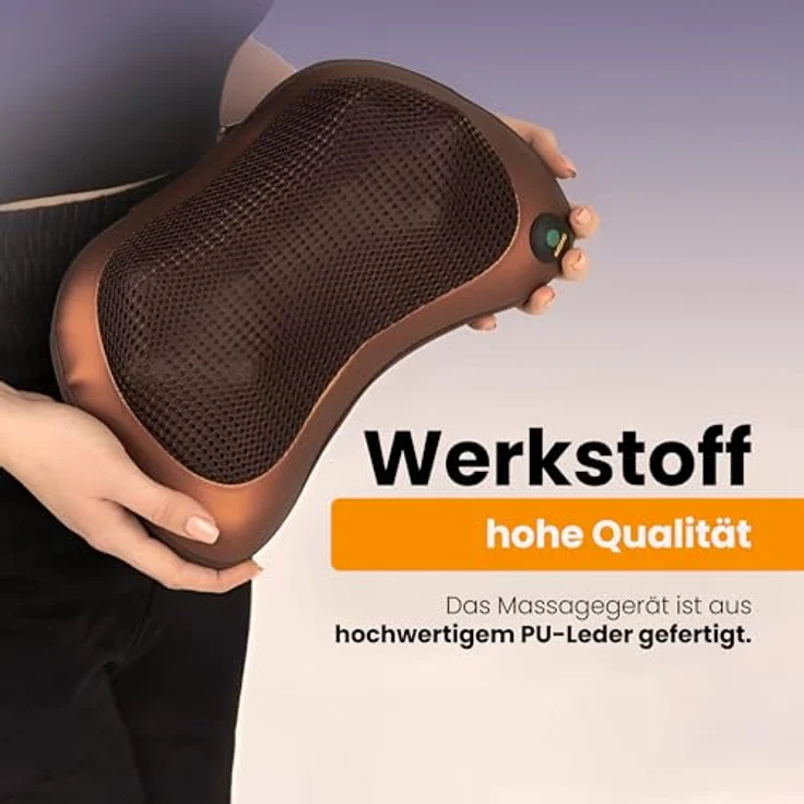 Extralink Smartlife Massage Pillow, Massagegerät mit Infrarot-Heizfunktion und Shiatsu-Massage, vielseitig einsetzbar – Bild 5