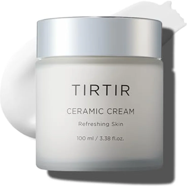 TirTir Ceramic Cream, Gesichtscreme stark feuchtigkeitsspendend, 100ml, für trockene und beanspruchte Haut – Bild 1
