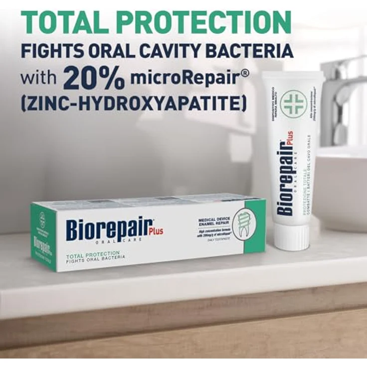 Biorepair Plus Zahnpasta für den täglichen Gebrauch, 75 ml – Bild 4