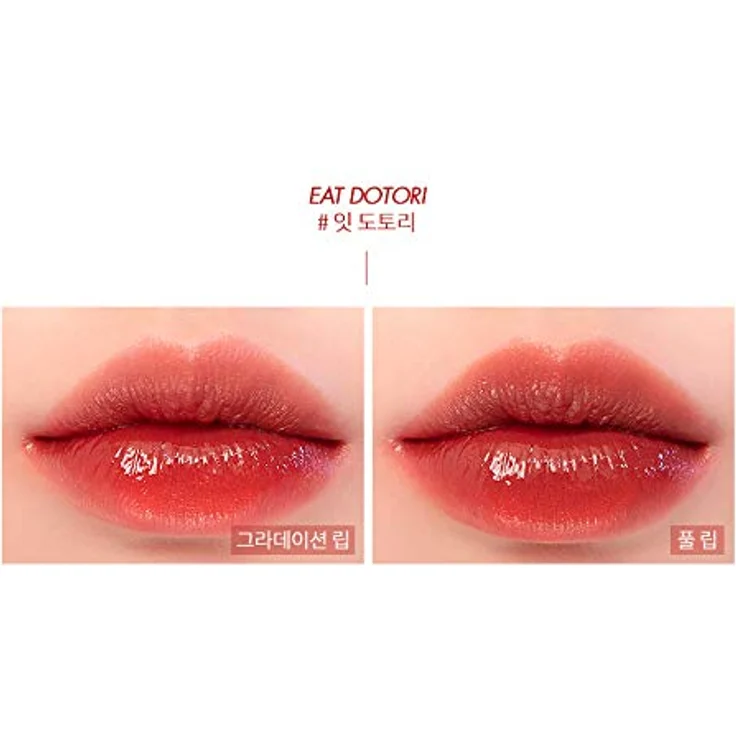 rom&nd Saftige dauerhafte Tönung (13 EAT DOTORI), feuchtigkeitsspendender Lippenstift mit strahlendem Fruchtfarbton, 5,5 g – Bild 5