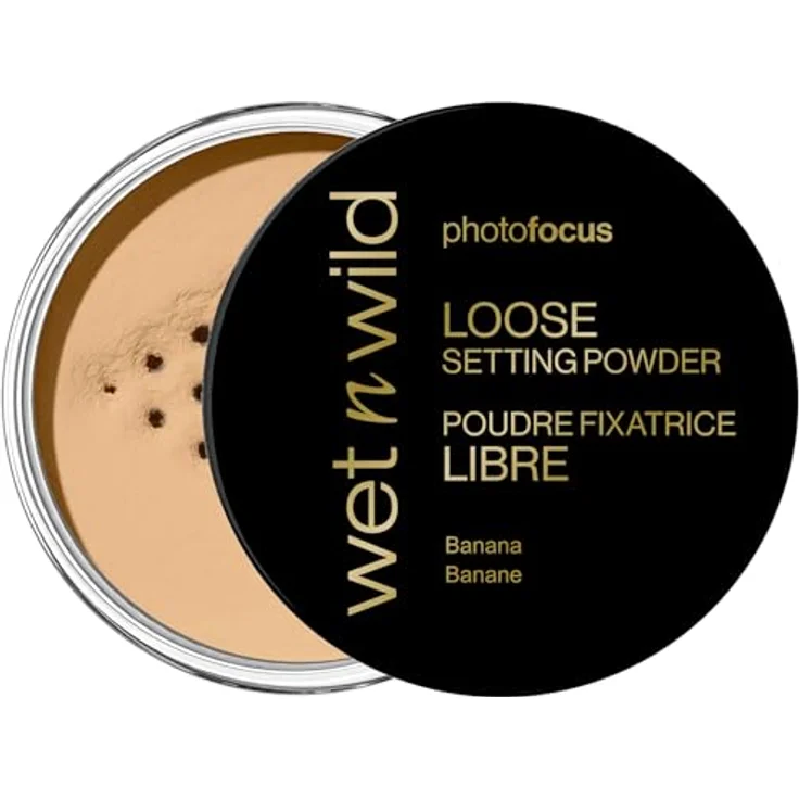 Wet n Wild Photo Focus Loose Setting Powder, Seidiges Fixierpuder mit Soft-Focus-Effekt, Banana, 20g – Bild 1
