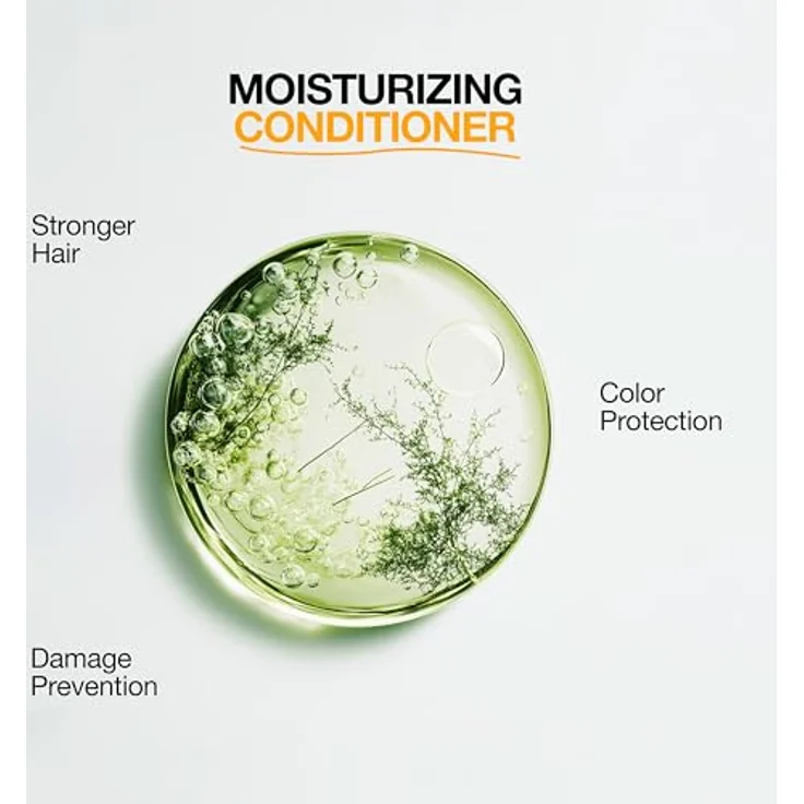 GK HAIR Global Keratin Moisturizing Conditioner, 3.4 Fl Oz/100ml, Feuchtigkeitsspendender Farbschutz für coloriertes Haar, Parabensulfatfrei, Reparatur von Trockenschäden und Frizz – Bild 3