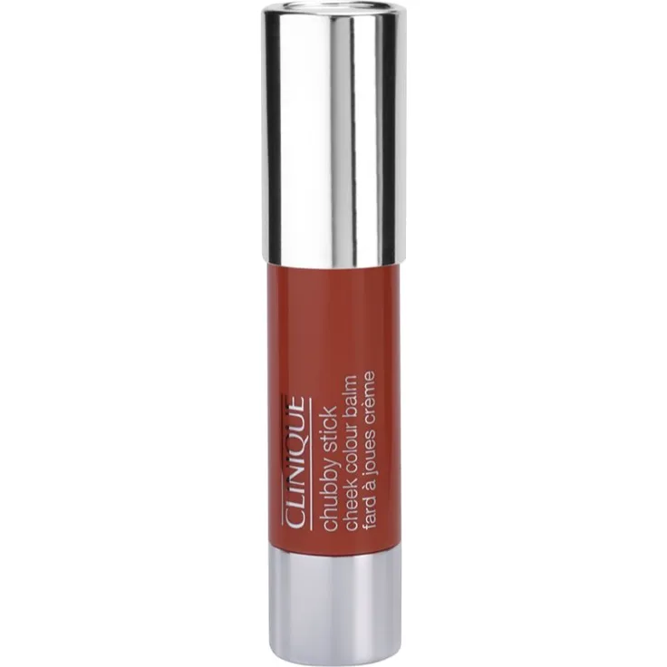 Clinique Chubby Stick Cheek Colour Balm, Puder-Rouge im Stift, Farbton 01 Amp'd Up Apple, 6 g, wasserfest, leichte Textur