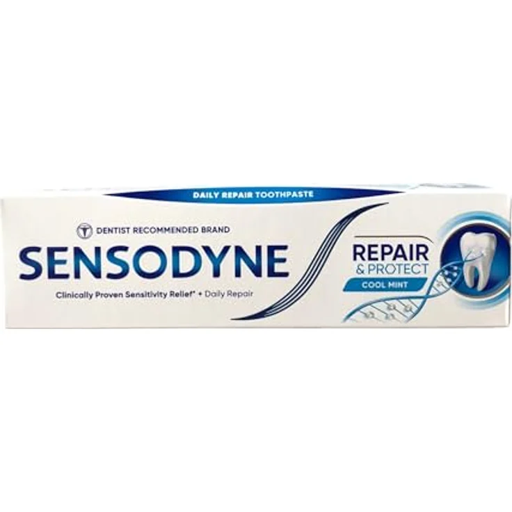 Sensodyne Zahncreme repair + protect Tube 75 ml, für empfindlich Zahnhälse & angegriffenen Zahnschmelz – Bild 2