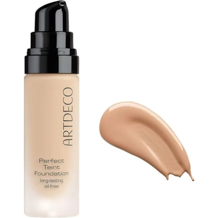 Artdeco Perfect Teint Foundation - langanhaltende, ölfreie Foundation mit Hyaluronsäure und mittlerer bis starker Deckkraft - 20 ml – Bild 1