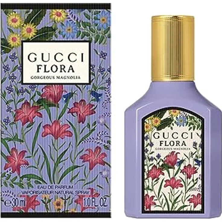 Gucci Flora Gorgeous Magnolia Eau de Parfum 30 ml, Intensiver Duft, Damendüfte