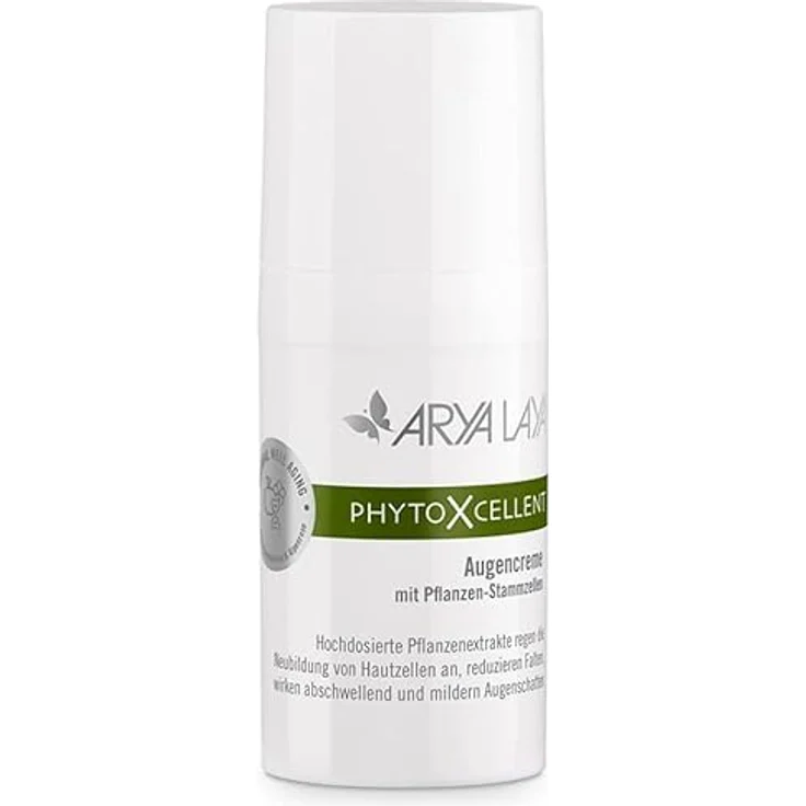 ARYA LAYA PhytoXcellent Augencreme, 15 ml - regenerierend & verjüngend, wirkt abschwellend und reduziert dunkle Augenringe, vegan – Bild 1