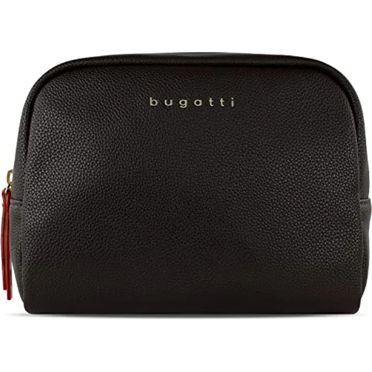 bugatti Ella Kulturbeutel, Kosmetiktasche, Toiletry Bag, Waschtasche, Waschbeutel, Toilettentasche in braun
