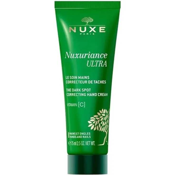 Nuxe NUXURIANCE® ULTRA 75ml Hand- und Nagelcreme mit stabilisiertem Vitamin C, Anti-Ageing und Anti-Dunkel-Punkte-Wirkung, feminines und elegantes Parfüm