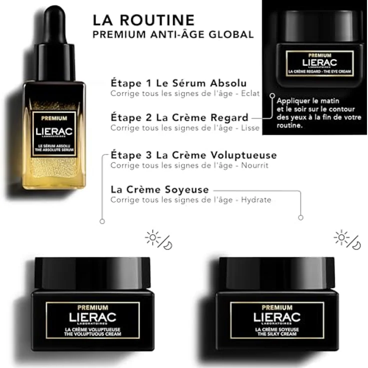 Lierac Premium The Eye Cream 20 ml, Kühlend und bequem – Bild 4