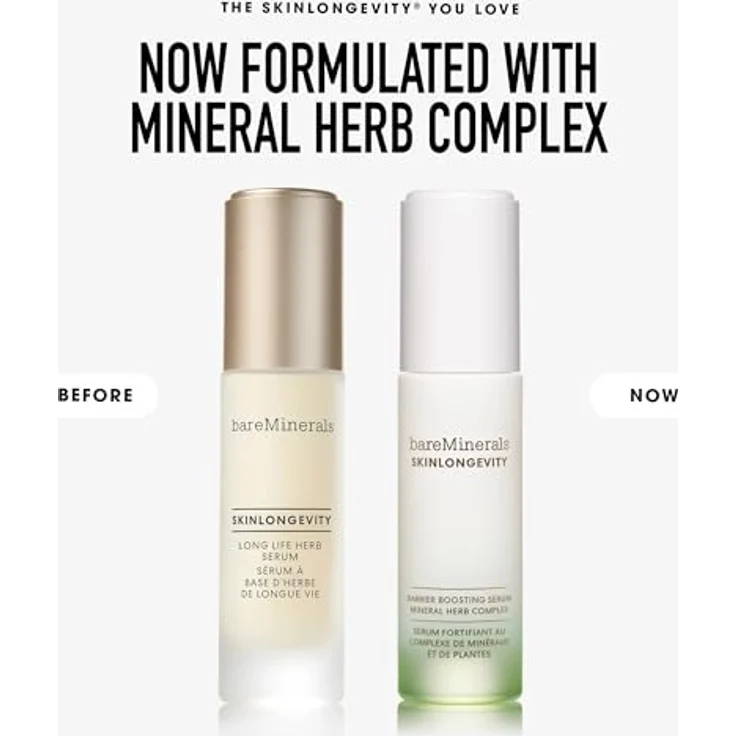 bareMinerals Seren Barrier Boosting Serum, Feuchtigkeitsserum mit Mineral Herb Complex und Niacinamid, 30 ml – Bild 9
