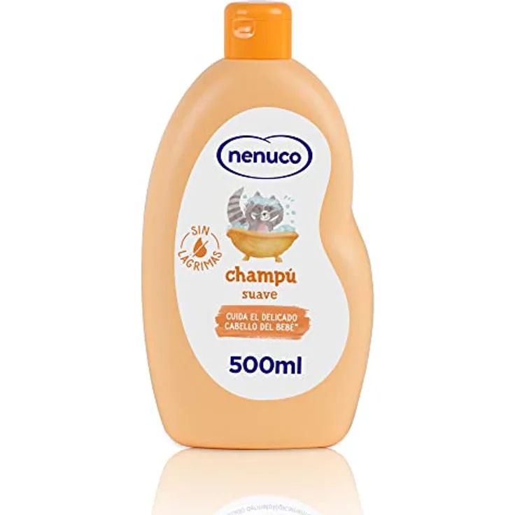 Nenuco Mildes Baby-Shampoo mit süßer Mandelmilch, ohne Tränen, 500 ml