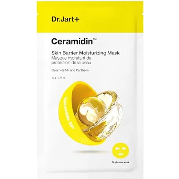 Dr. Jart+ Ceramidinâ„¢ Skin Barrier Moisturizing Face Mask, Tuchmaske mit Ceramiden, 22 g, spendet intensive Feuchtigkeit und verbessert das Hautbild – Bild 2