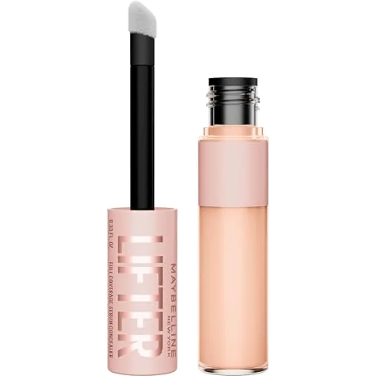 MAYBELLINE NEW YORK Lifter Concealer, aufhellender Concealer für Damen, Farbton 05, 11 ml, hochpigmentierte Formel gegen dunkle Augenringe und Unreinheiten