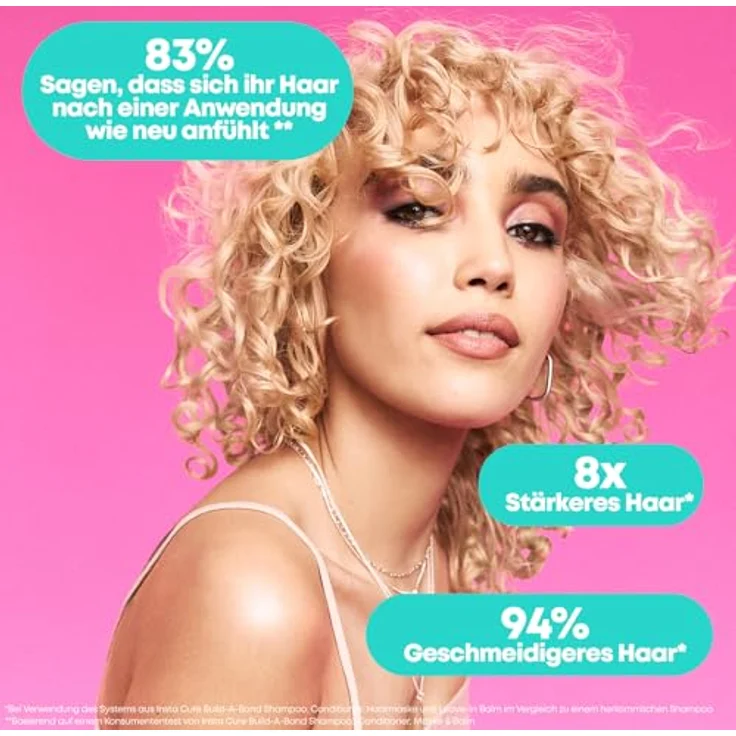 Matrix Conditioner für geschädigtes und chemisch behandeltes Haar, Mit Zitronensäure und Squalan, Für starkes und geschmeidiges Haar, Insta Cure Build-A-Bond, 300 ml – Bild 2