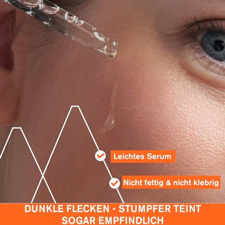 Uriage Dépiderm Anti-Dark Spot Serum Brightening Booster 30ml - Konzentriertes 20% Vitamin C Complex & Niacinamid - Reduktion von Dunklen Flecken in 28 Tagen! 94% Natürlichen - Empfindliche Haut – Bild 2