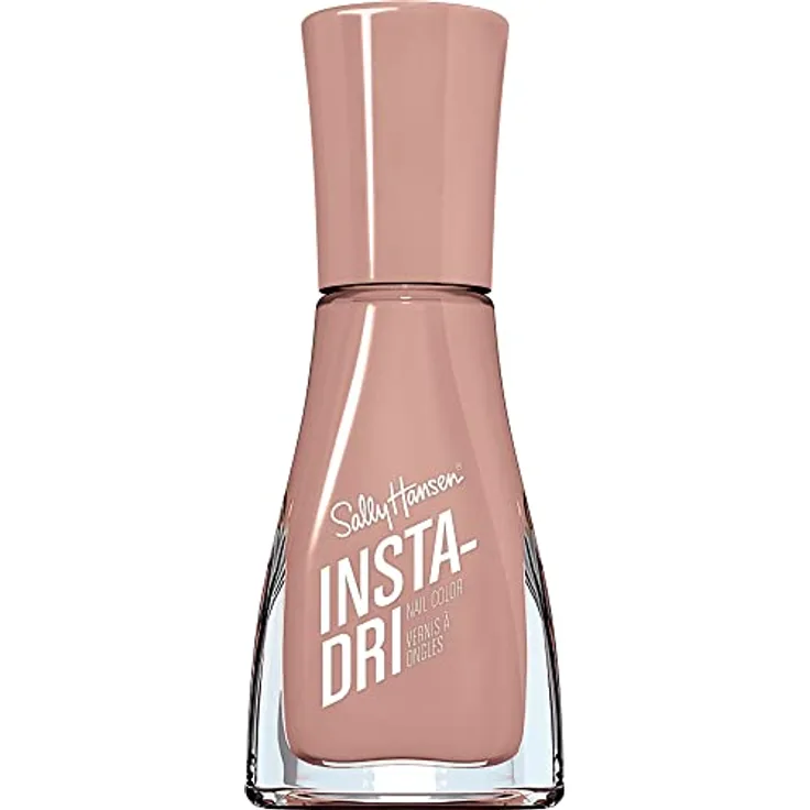 Sally Hansen Insta Dri Nagellack, braun (203 Buff and Tumble), 1 X 9.17 ml - 2-in-1-Formel, trocknet in 60 Sekunden