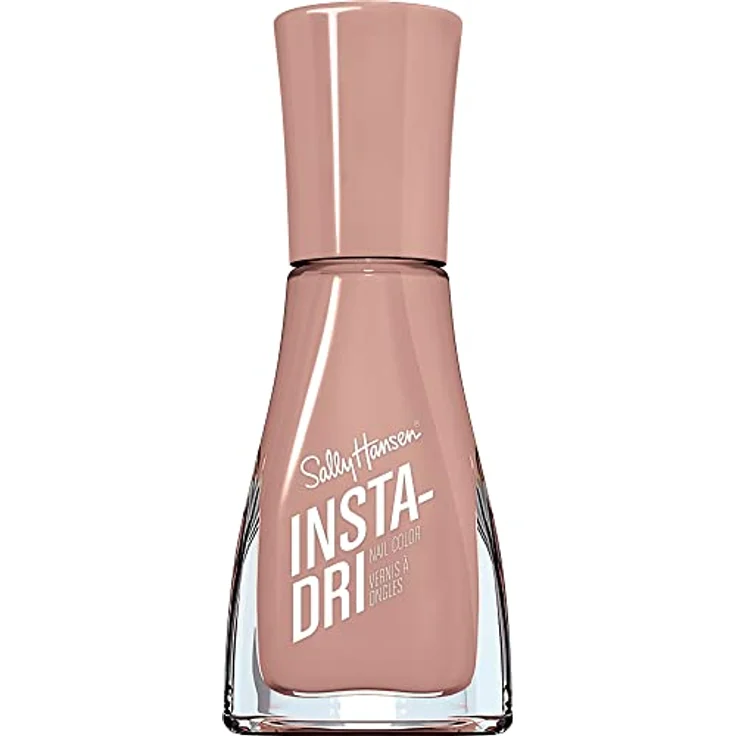Sally Hansen Insta Dri Nagellack, braun (203 Buff and Tumble), 1 X 9.17 ml - 2-in-1-Formel, trocknet in 60 Sekunden – Bild 1