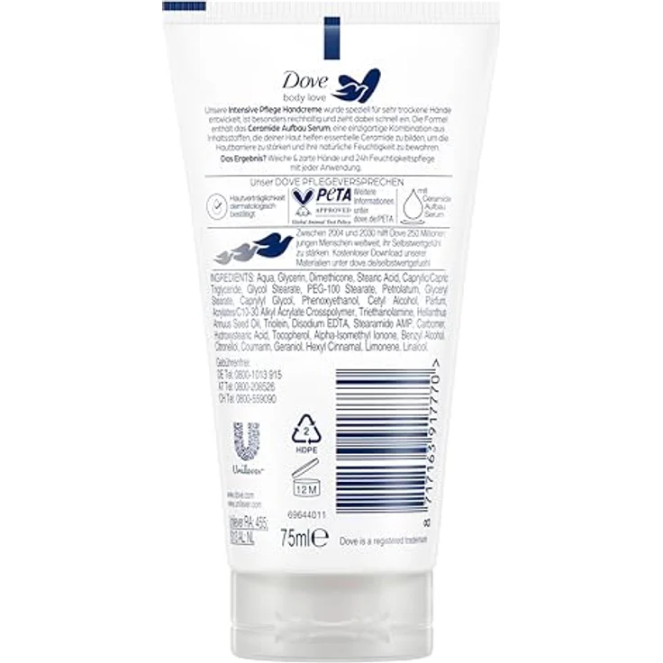 Body Love Intensive Pflege Handcreme 75 ml – Bild 2