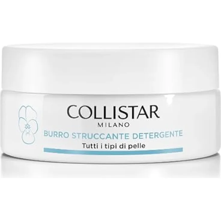 Collistar Butter Make-up-Entferner, ohne Wasser formuliert, auch wasserfestes Make-up und Sonnenschutz, die Textur verschmilzt in Öl auf der Haut, für alle Hauttypen, 100 ml