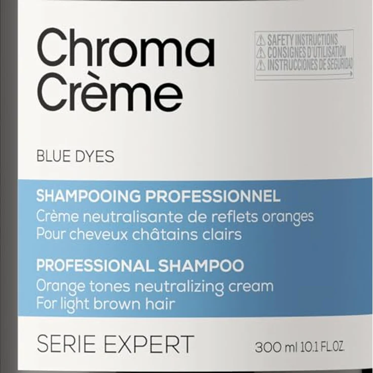 L'Oreal Professionnel Serie Expert Chroma Créme Shampoo Blue Dyes Haarshampoo 300 ml – Bild 3