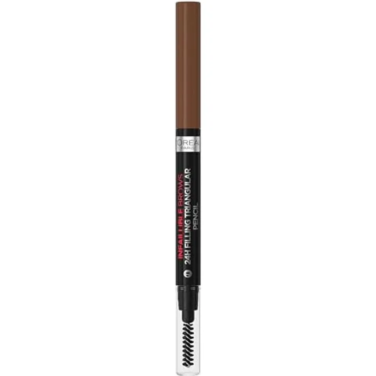 L’Oréal Paris Infaillible 24h Filling Triangular Pencil, wasserfester Präzisionsaugenbrauenstift, Farbton 05 Light Brunette, 1 ml
