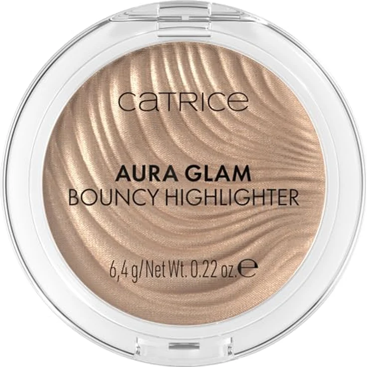 Catrice Aura Glam Bouncy Highlighter, Highlighter 6.4 g, Farbton 010 Moonlit Sand, lichtreflektierende Pigmente – Bild 2