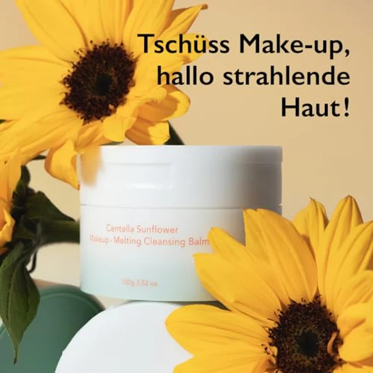Haruharu Wonder Centella Sunflower Makeup-Melting Cleansing Balm, 100 g – Balsam zum Abschminken und Reinigen für empfindliche Haut, spendet Feuchtigkeit und beruhigt – Bild 2