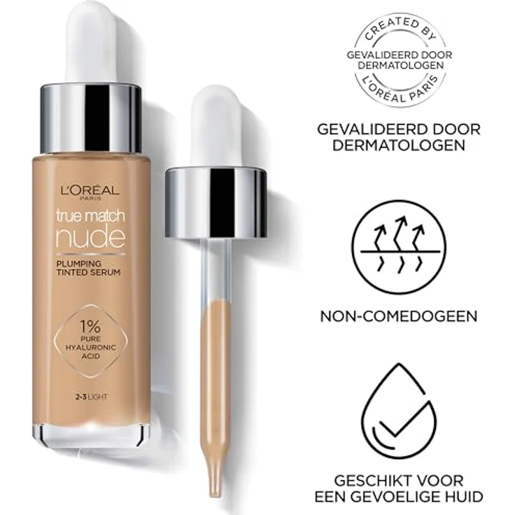 L'Oréal Perfect Match Nude Aufpolsterndes Getöntes Serum 30 ml – Bild 2