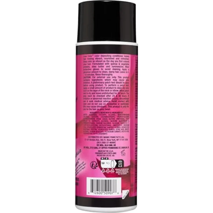 Manic Panic Love Color Fièvre, fuchsia Haarfärbemittel, vegan und tierversuchsfrei, 236 ml – Bild 3