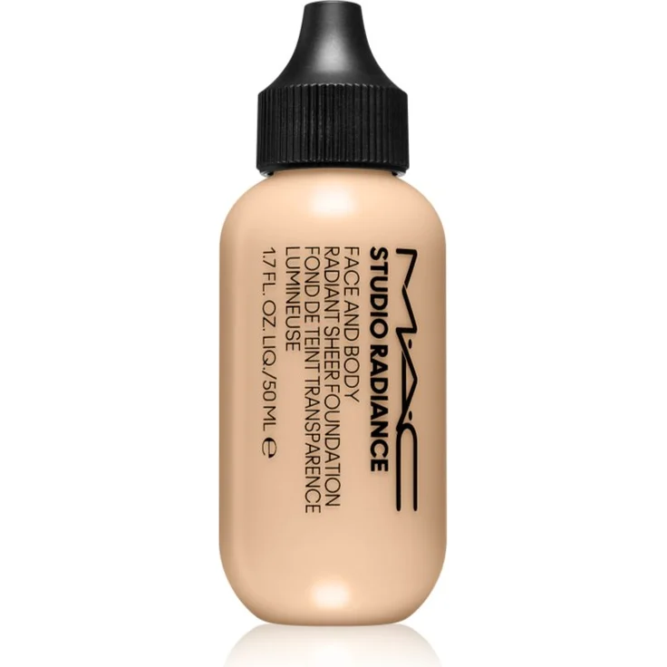 MAC Cosmetics Studio Radiance Face and Body Radiant Sheer Foundation, leichtes Make-up für Gesicht und Körper, Farbton C0, 50 ml – Bild 1